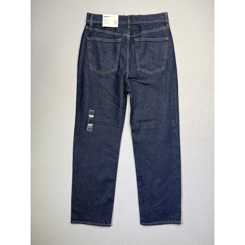 Mode of One Men's Straight-Fit Jeans, Roosevelt blue 30x30 $70 - Picture 2 of 12